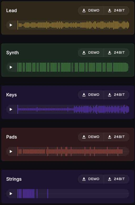 stems preview